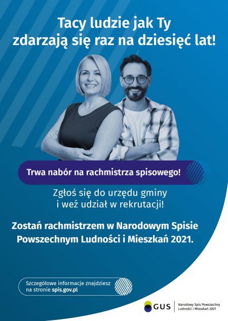 Nabór kandydatów na rachmistrzów spisowych